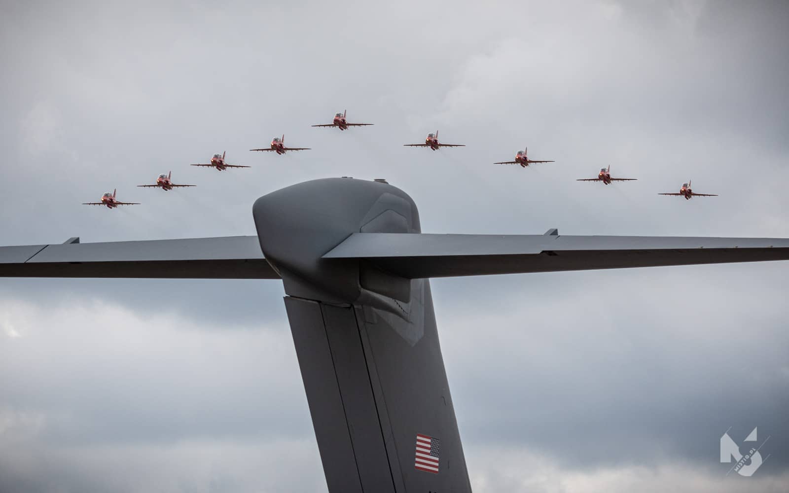 2019_07_21, RIAT, Red Arrows