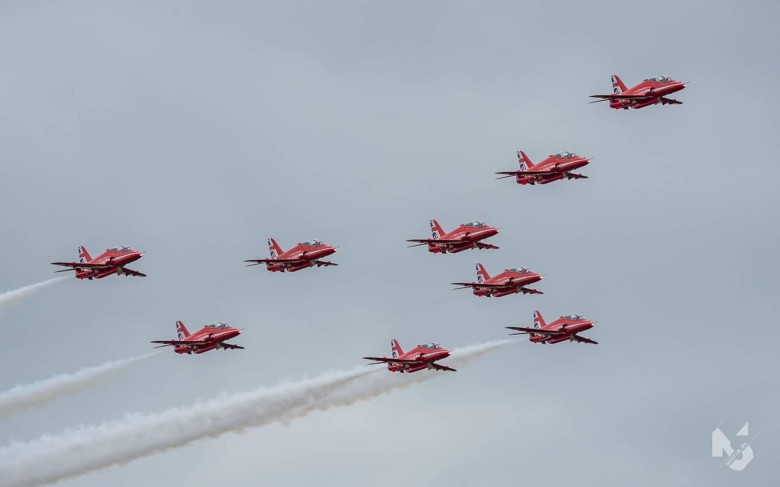 2019_07_21, RIAT, Red Arrows