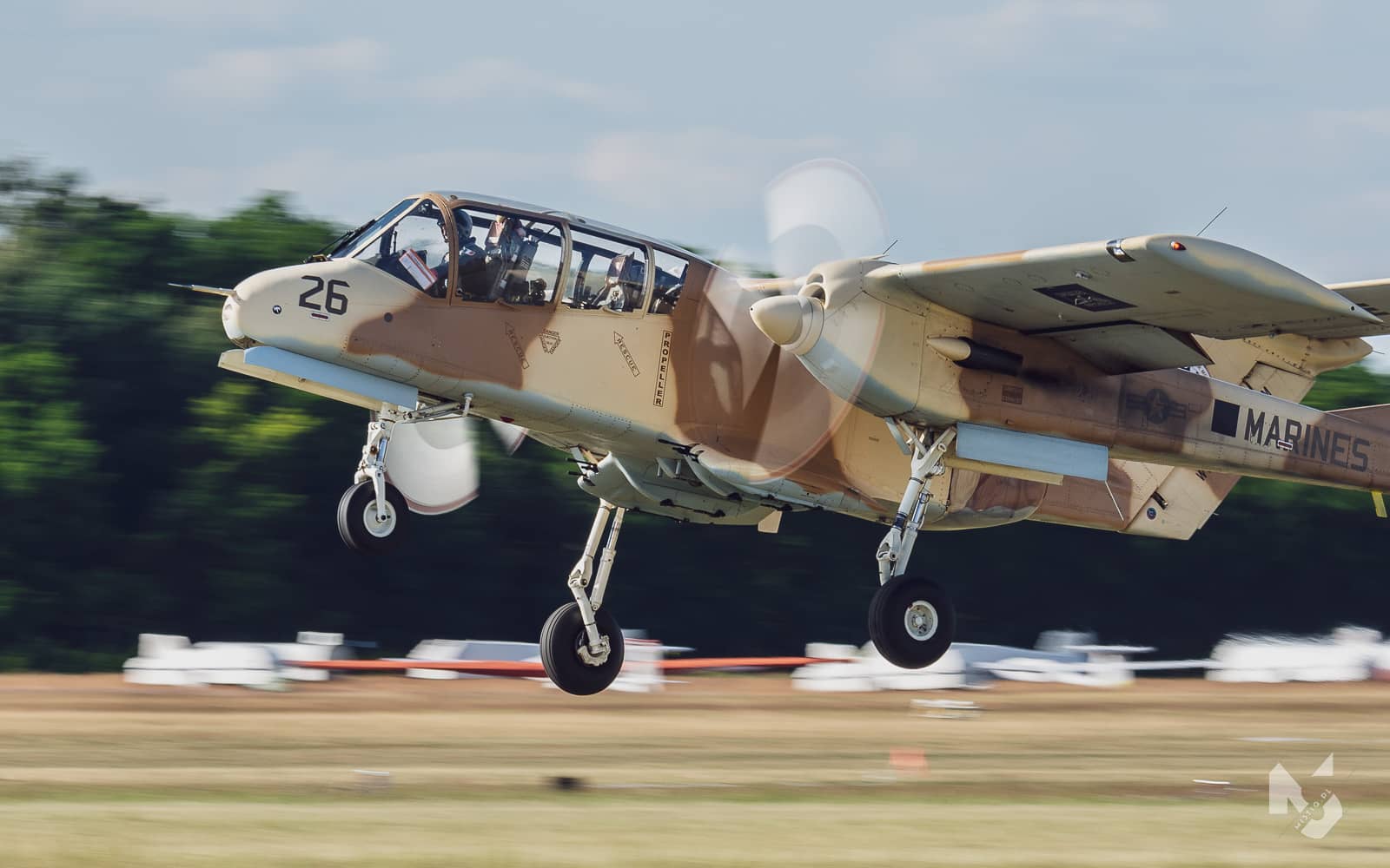 2022_06_17, Antidotum Airshow, OV-10 Bronco