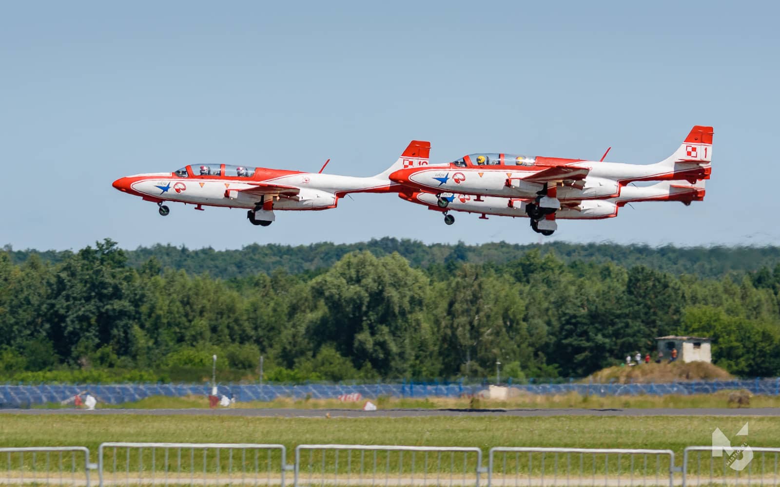 2022_07_27, Pożegnanie Iskier, Biało-Czerwone Iskry, TS-11 Iskra