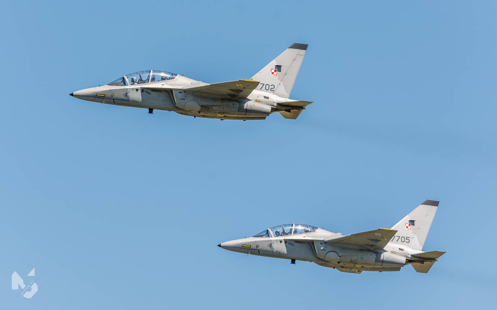 2022_07_27, Pożegnanie Iskier, M-346 "Bielik"