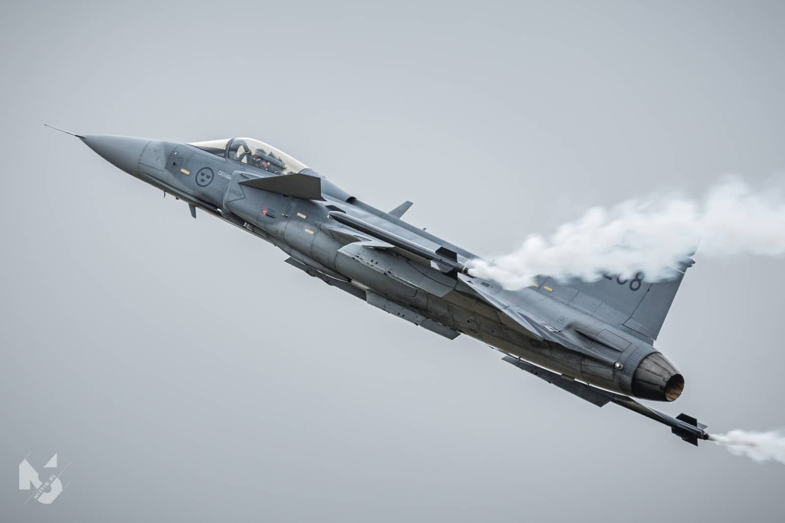 2019_07_21, RIAT, JAS-39C Gripen (Swedish AIr Force)