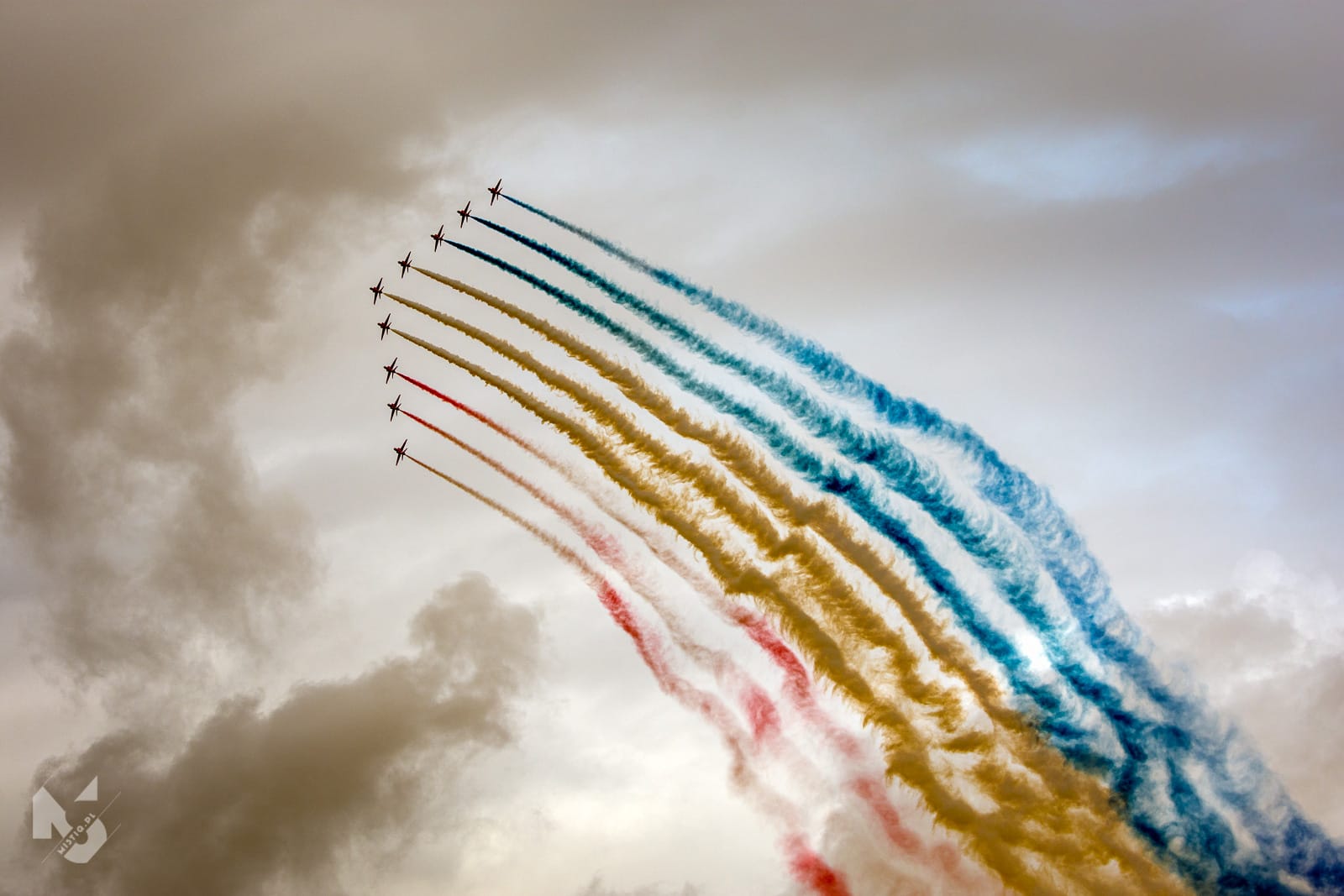2019_07_21, RIAT, Red Arrows