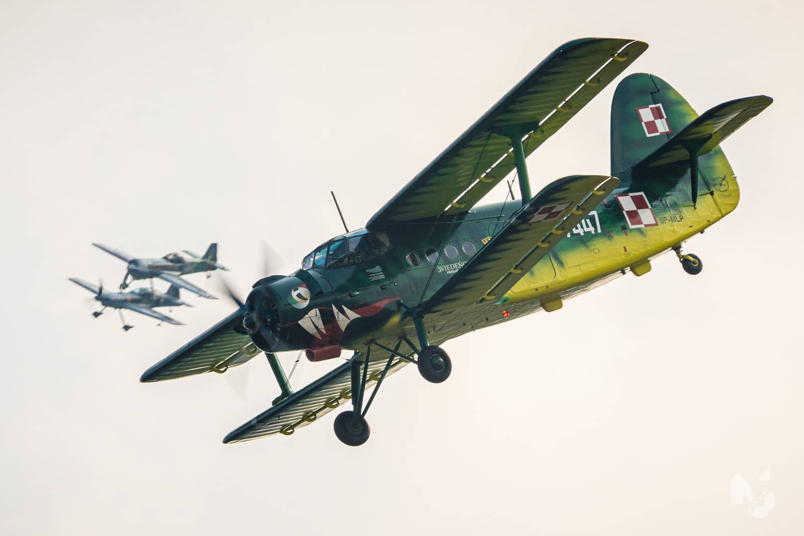 2019_08_31, 100lecie_Aeroklubu_Polskiego, AN-2 "Wiedeczyk", Artur Kielak XA-41, Jurgis Kairys SU-31