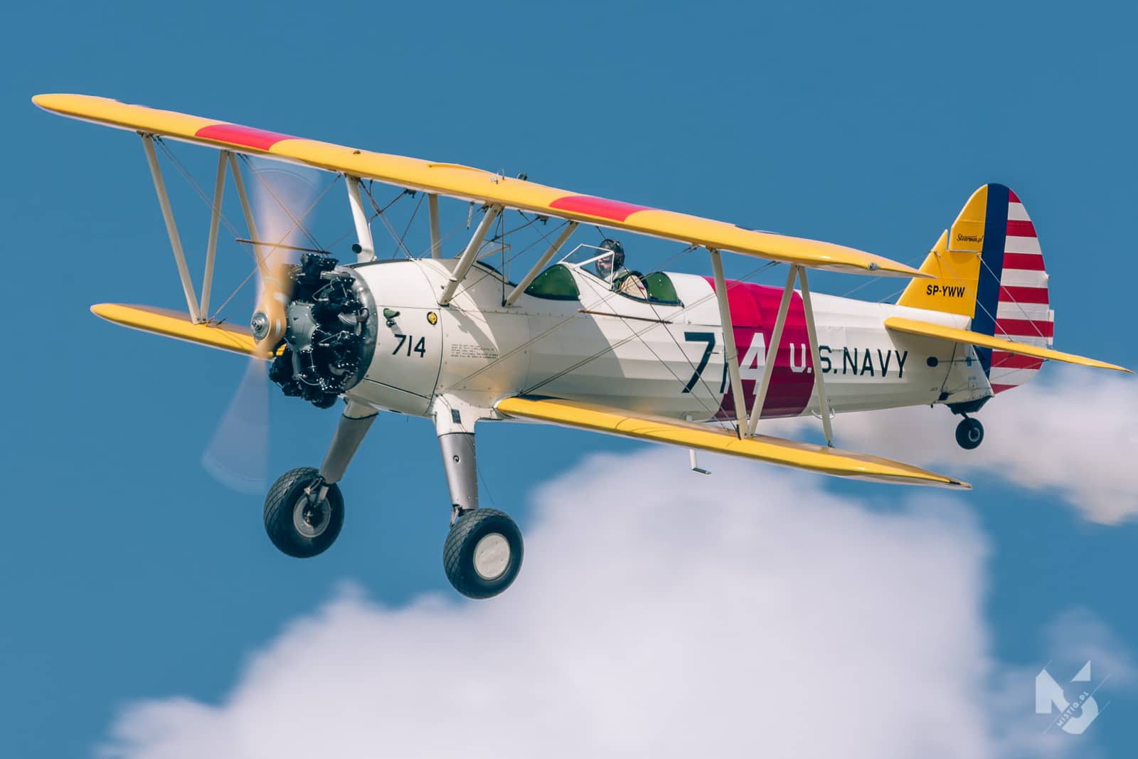 2019_08_31, 100-lecie Aeroklubu Polskiego, Boeing Stearman