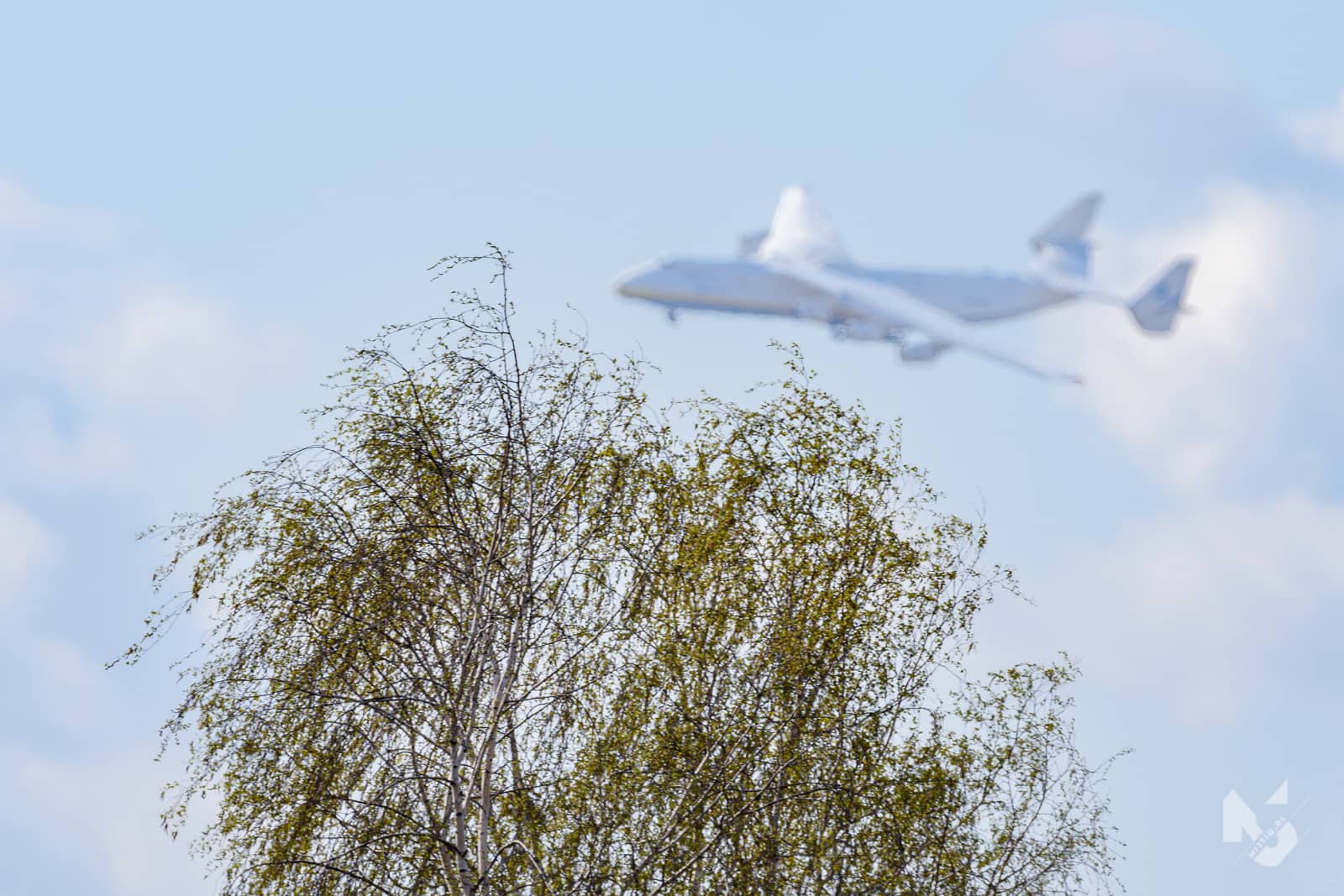 2020_04_14, An-225 Mrija, Warszawa Okęcie