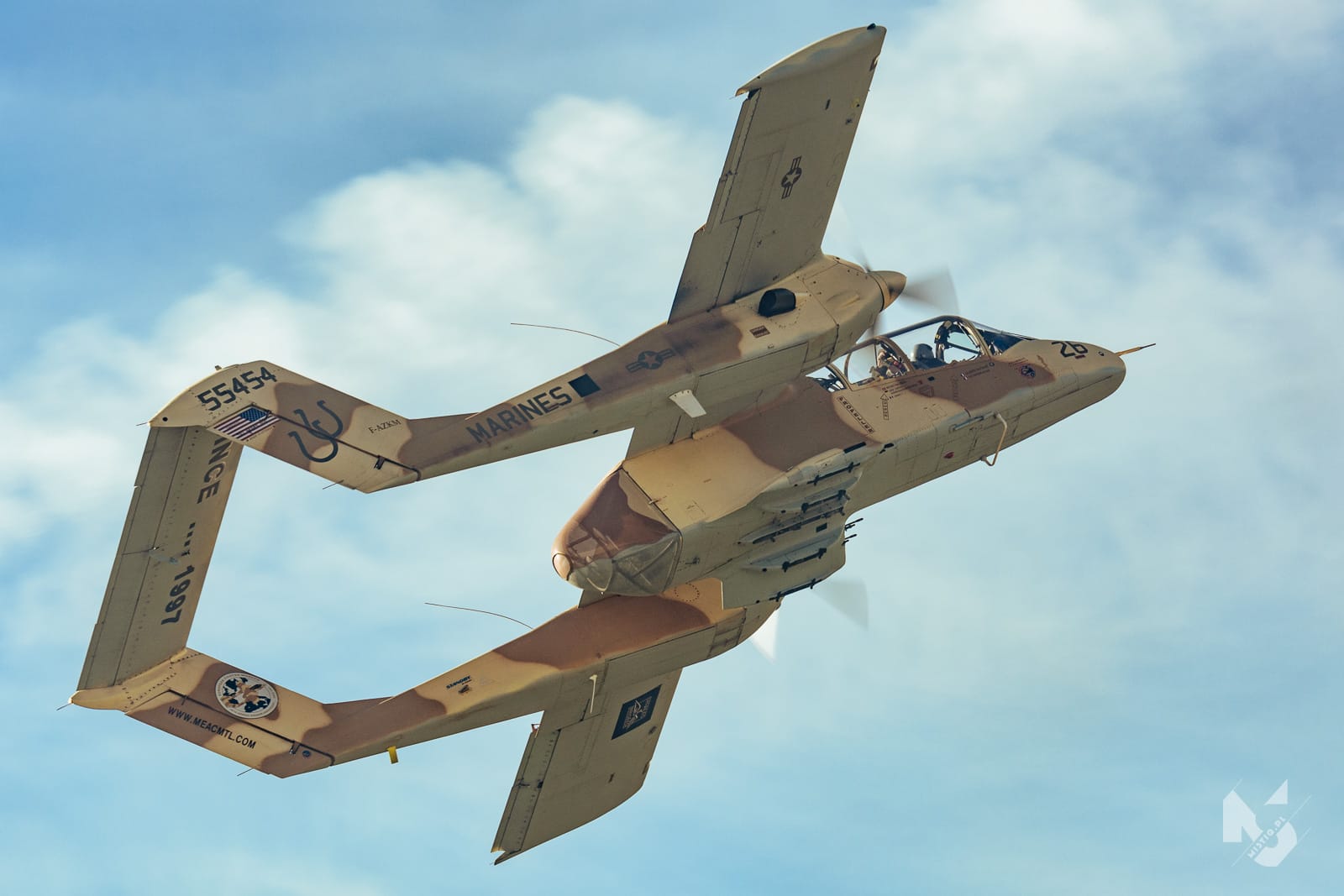 2022_06_17, Antidotum Airshow, OV-10 Bronco