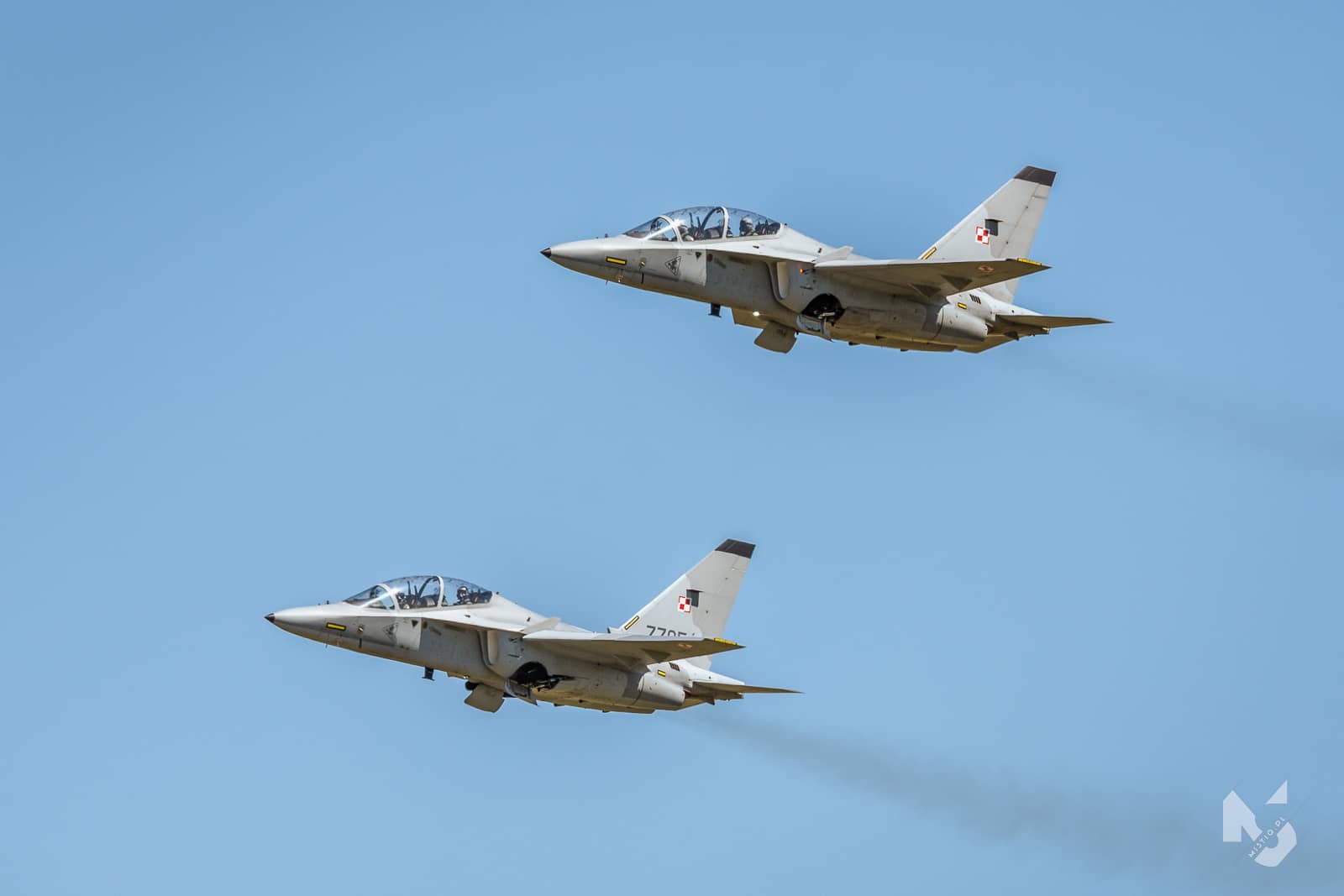 2022_07_27, Pożegnanie Iskier, M-346 "Bielik"