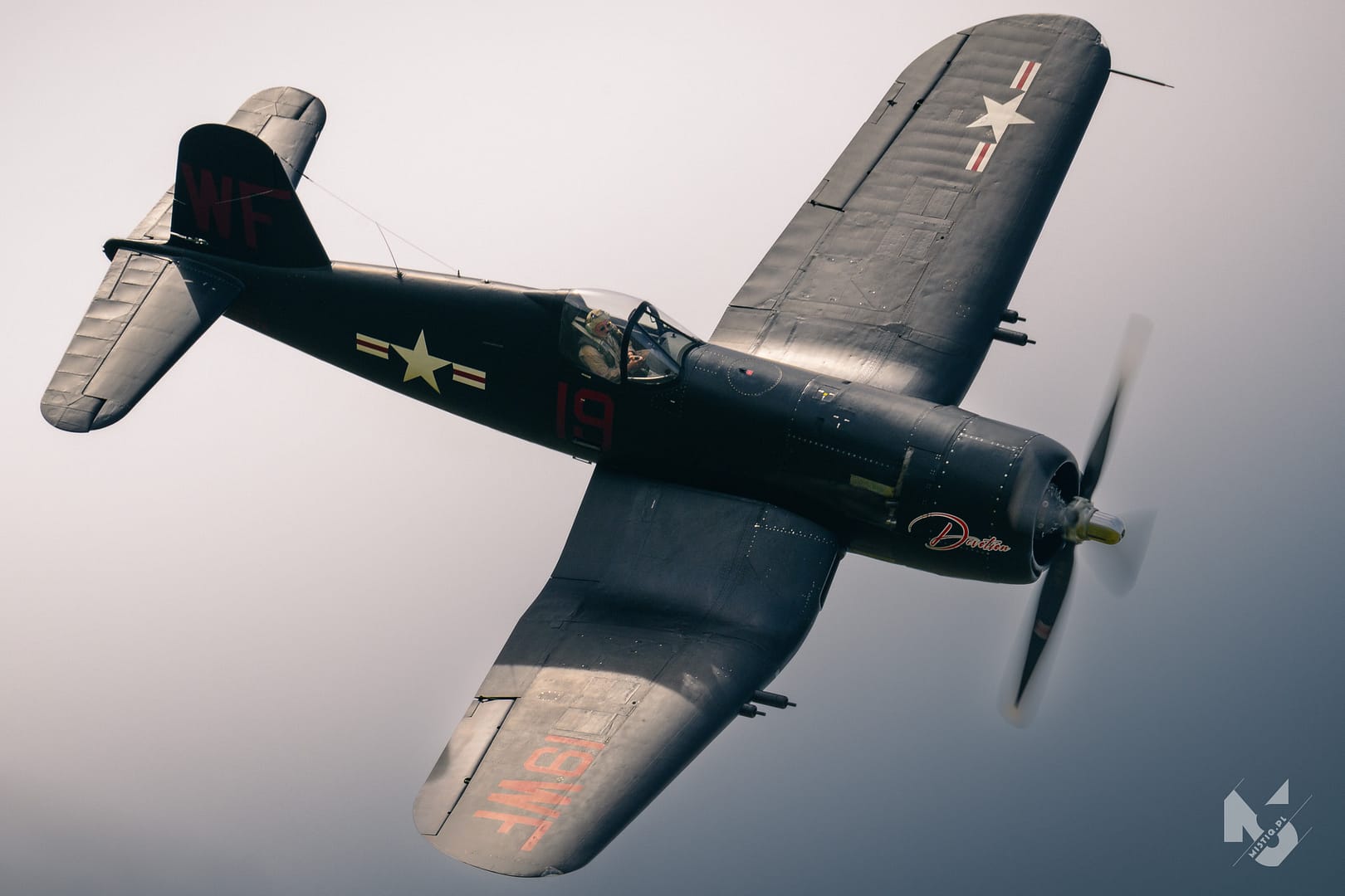 2024_06_21, Antidotum Airshow, Vought F4U Corsair "Devotion"