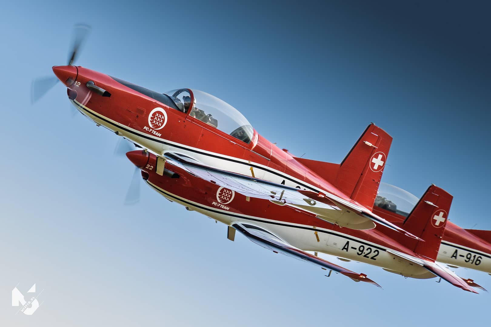 2024_06_22, Antidotum Airshow, PC-7 Team