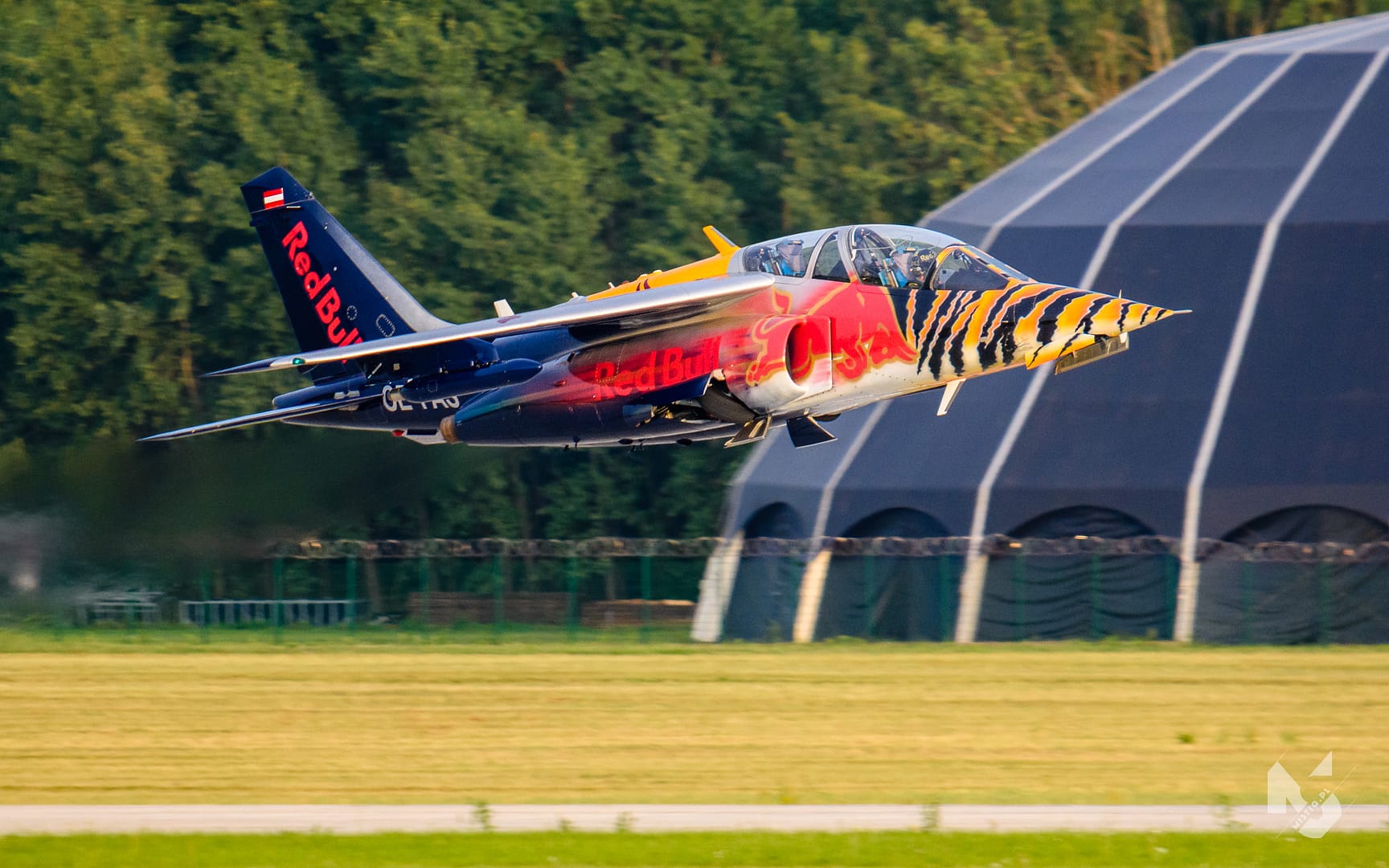 2023_08_26, Airshow Radom, Red Bull Alpha Jet